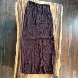 WILD FABLE Brown Maxi Skirt